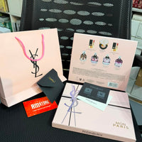 Ysl Mon Paris 7in1 Gift Set Pink Box and Bag