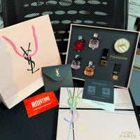 Ysl Mon Paris 7in1 Gift Set Pink Box and Bag