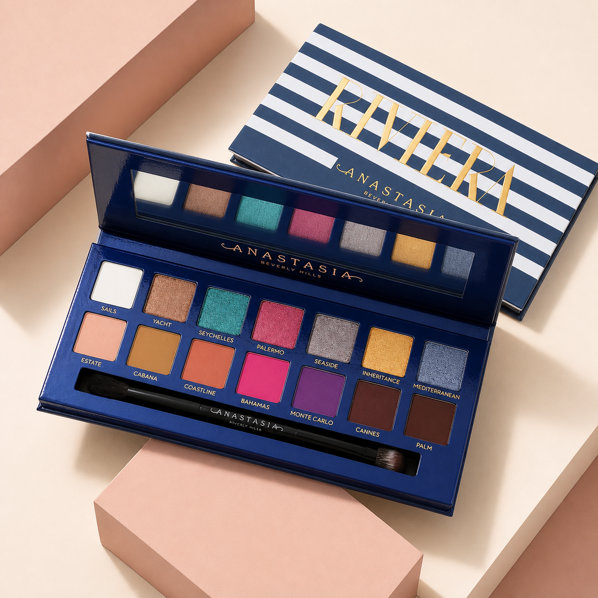ANASTASIA BEVERLY HILLS RIVIERA PALETTE REVIEW