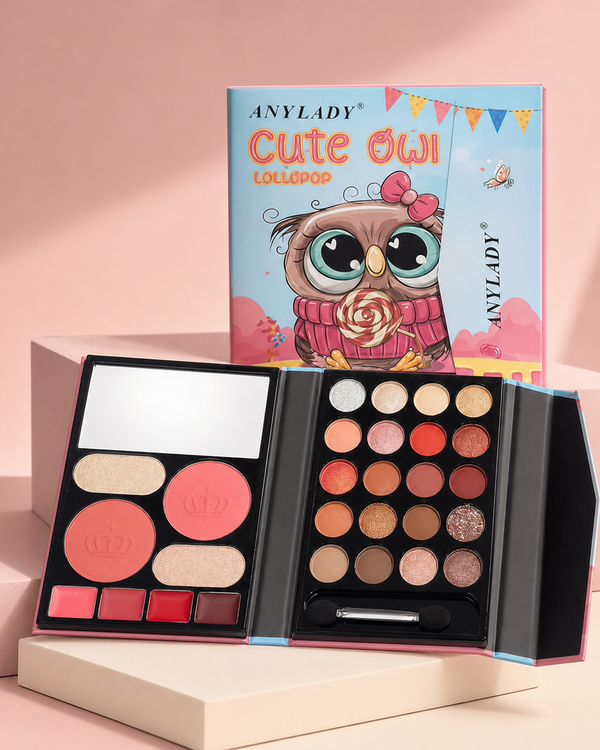 Anylady Cute Owl Eyeshadow Makeup Palette