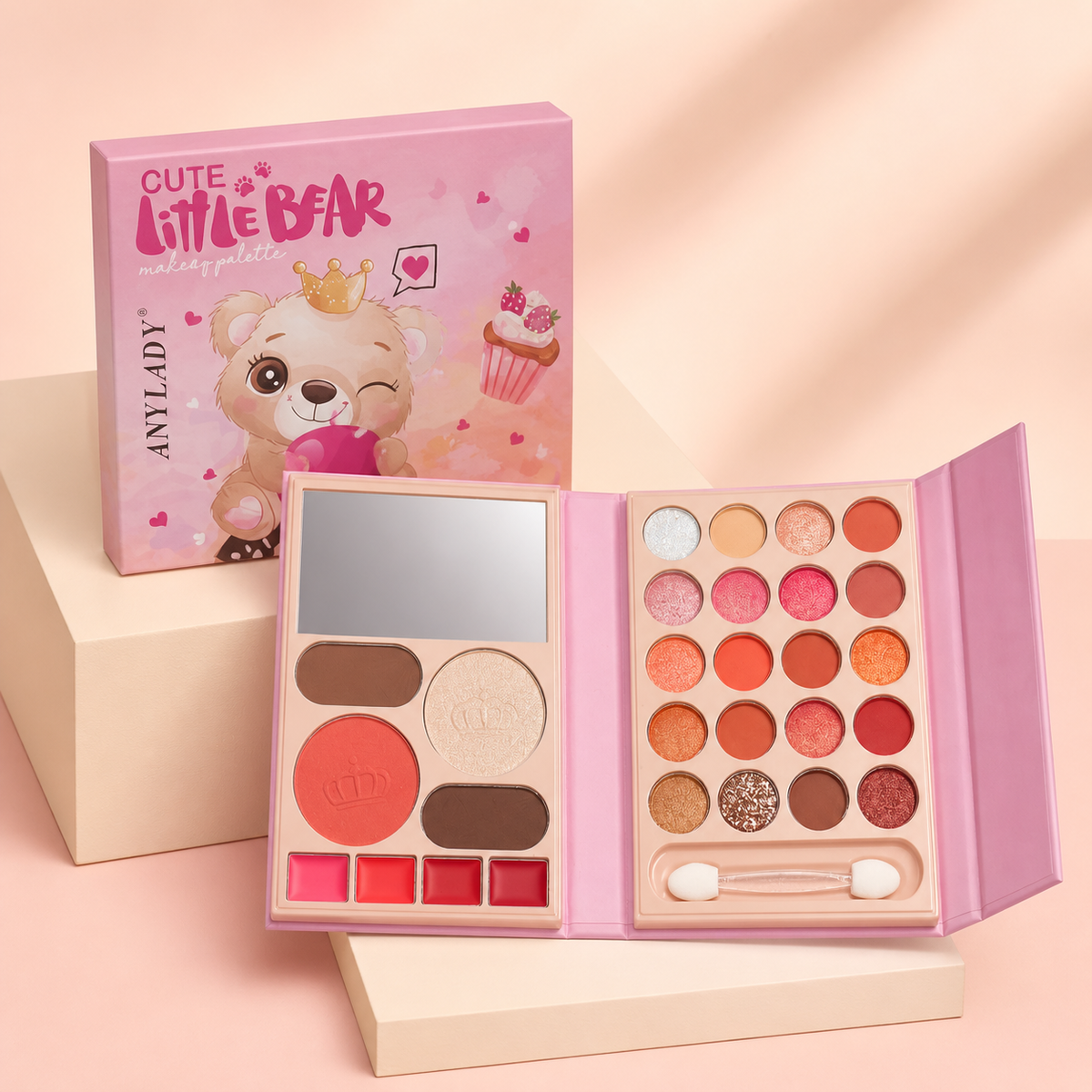 Anylady Little Bear Eyeshadow Makeup Palette
