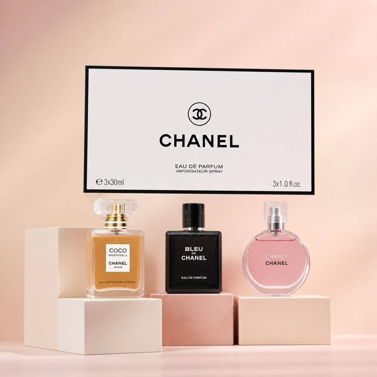 CHANEL Perfume Set 3 Pcs