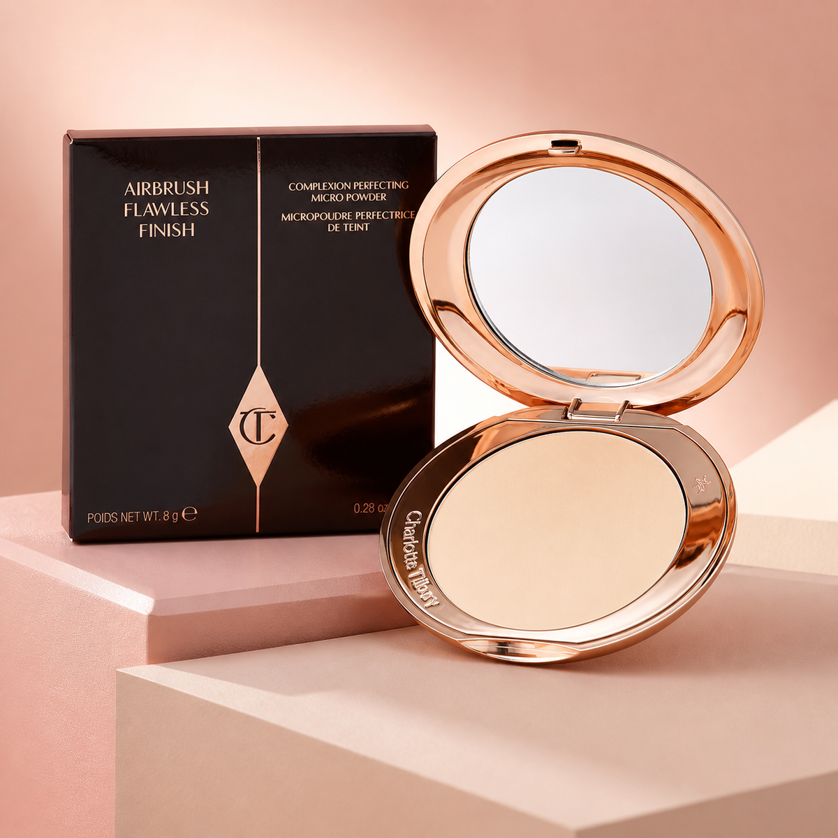 CHARLOTTE TILBURY AIRBRUSH FLAWLESS FINISH POWDER - 1 FAIR