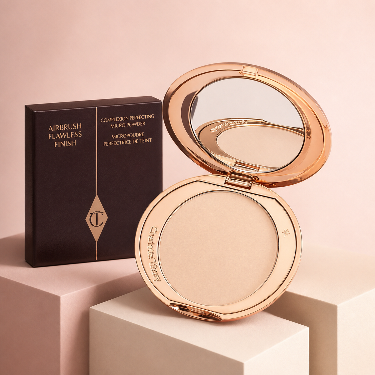 Charlotte Tilbury Airbrush Flawless Finish Setting Pressed Powder