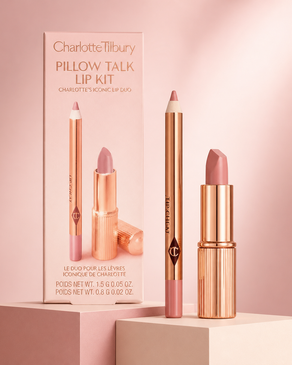 CHARLOTTE TILBURY - Mini Pillow Talk Lipstick & Liner Set - Pillow Talk Fair