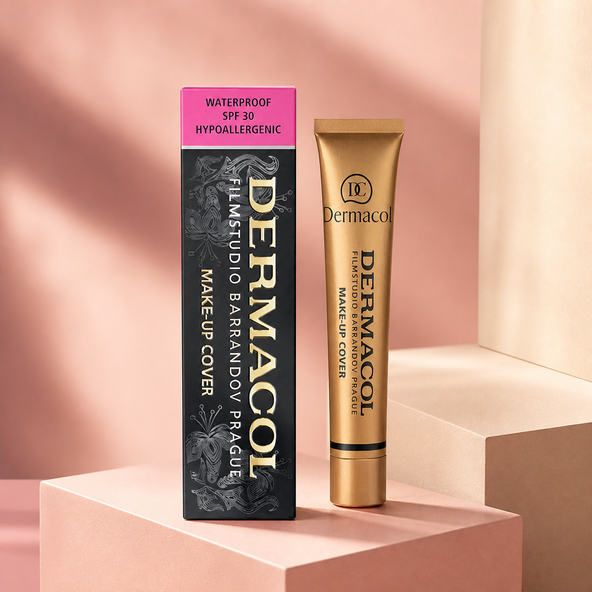 Dermacool orignal Foundation High Quality Concealer Liquid Foundation Cover Freckles Acne Marks Waterproof
