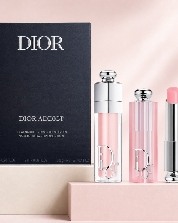 Dior 3 in 1 gift lip balm set original product,