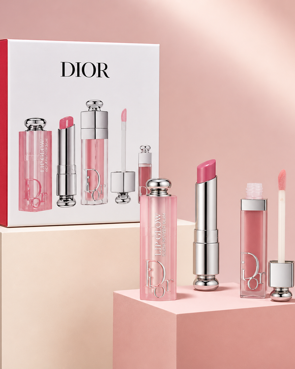 DIOR ADDICT 3 IN 1 LIP GLOW & BALM SET.