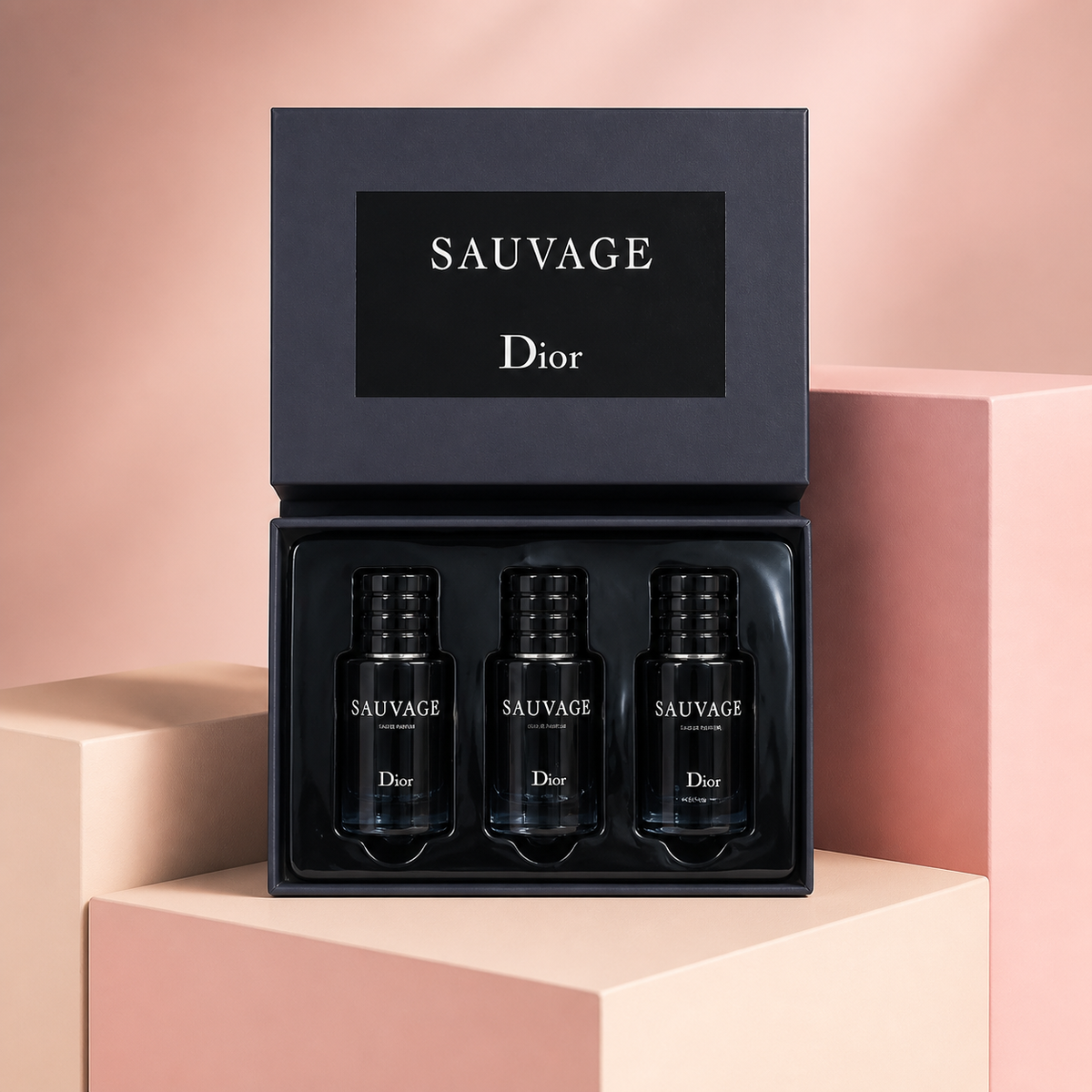 Dior Sauvage 3 in 1 Set For Men 30ml Each EDT