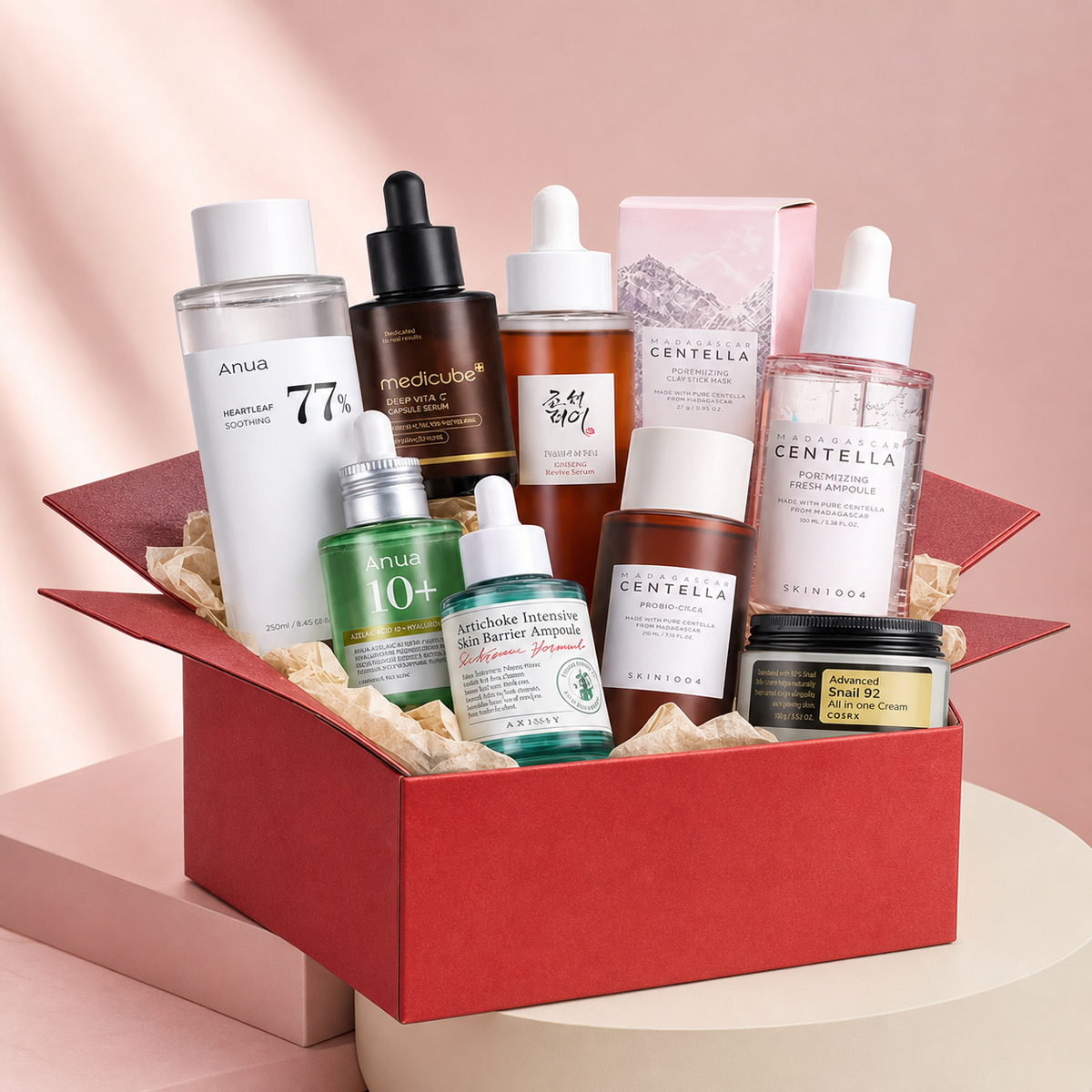 Edi Mysterey Box Skin care 3to5 Korean skin care products for daily use up to 15k worthed