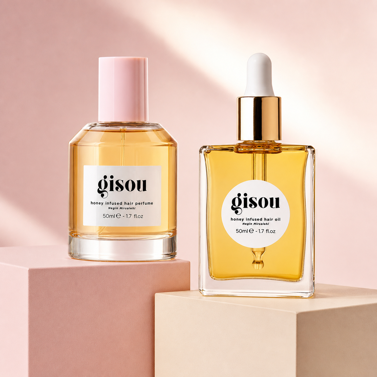 GISOU Hair Mist + Hair Serum combo
