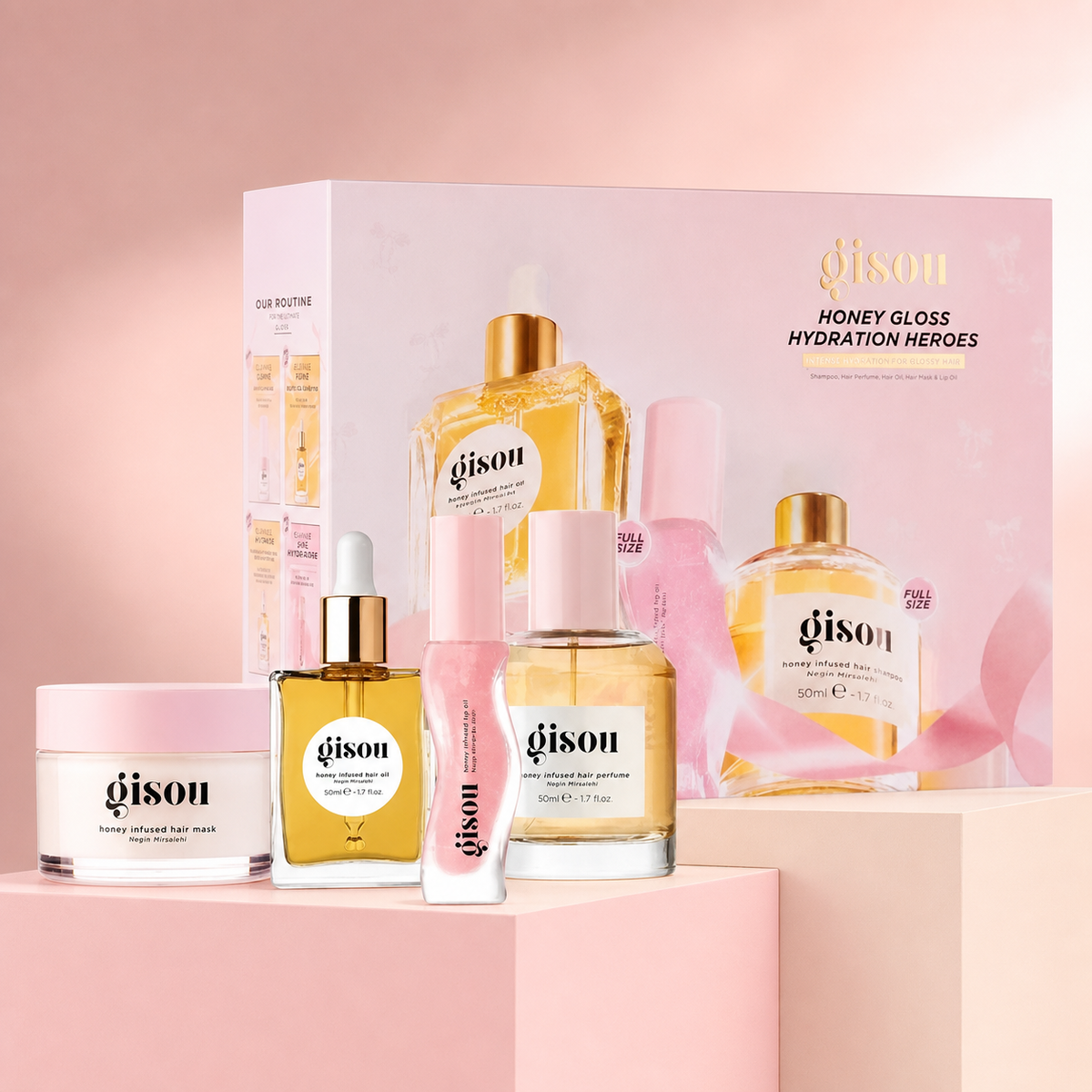 Gisou Honey Hydration Gift Set
