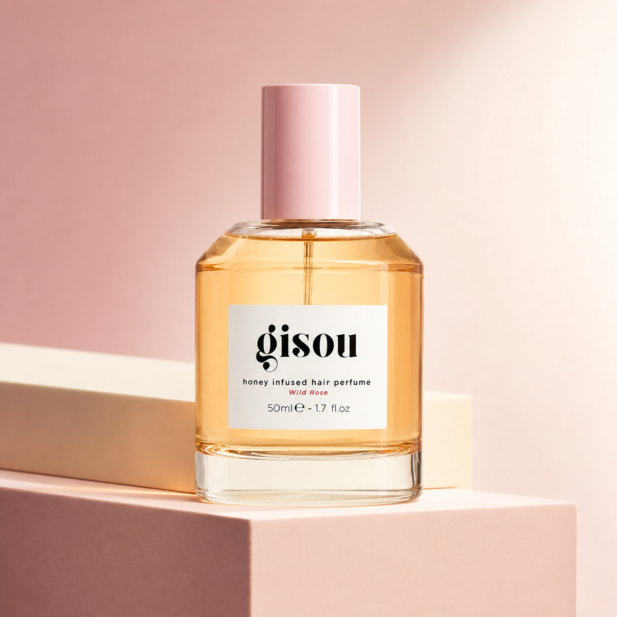 Gisou Honey Infused Hair Perfume Wild Rose 50ml