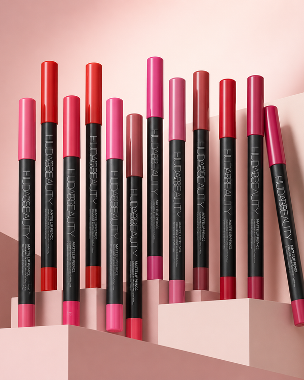 Huda Beauty Matte 12 Thick Lip Pencils Set