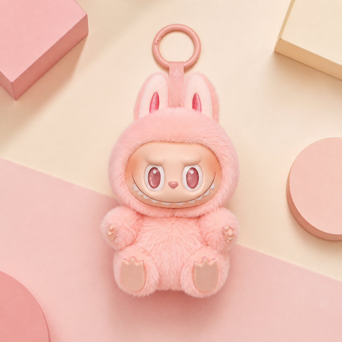 Labubu Have a Seat Monster Plush Keychain Blind Box (Random Character) – 1 PC
