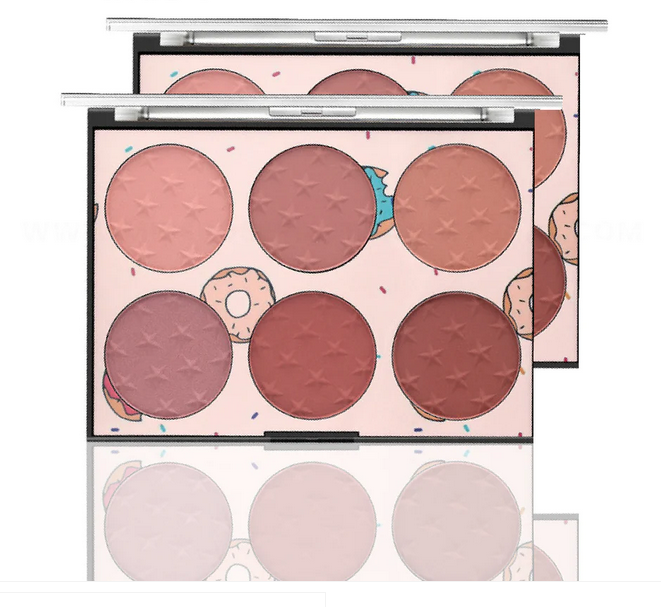 Miss Rose 6 Color Blush Palette