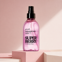 Pink Hair And Body Mist Super Berry 236ml