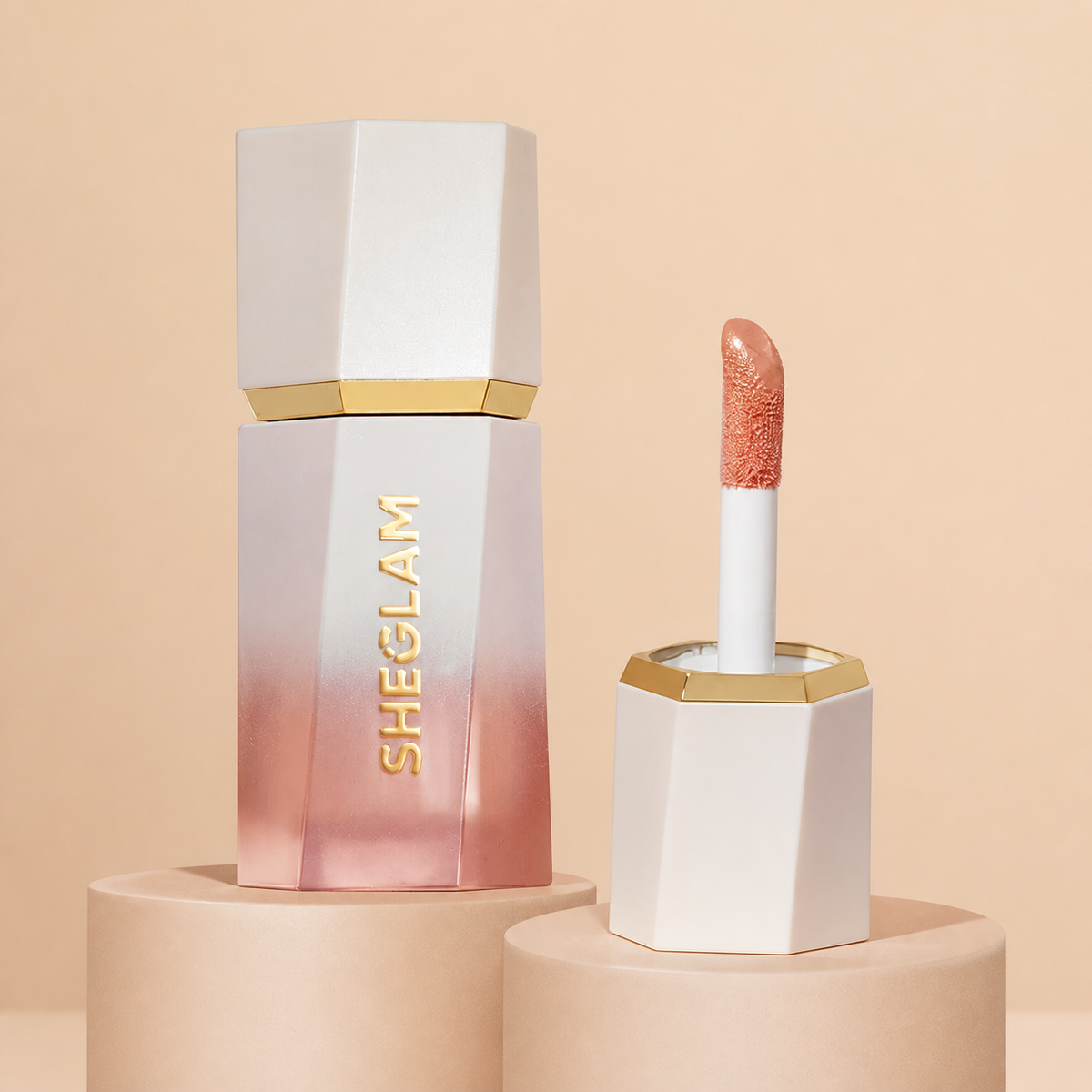 SHEGLAM Glow Bloom Liquid Highlighter – Bellini Brunch