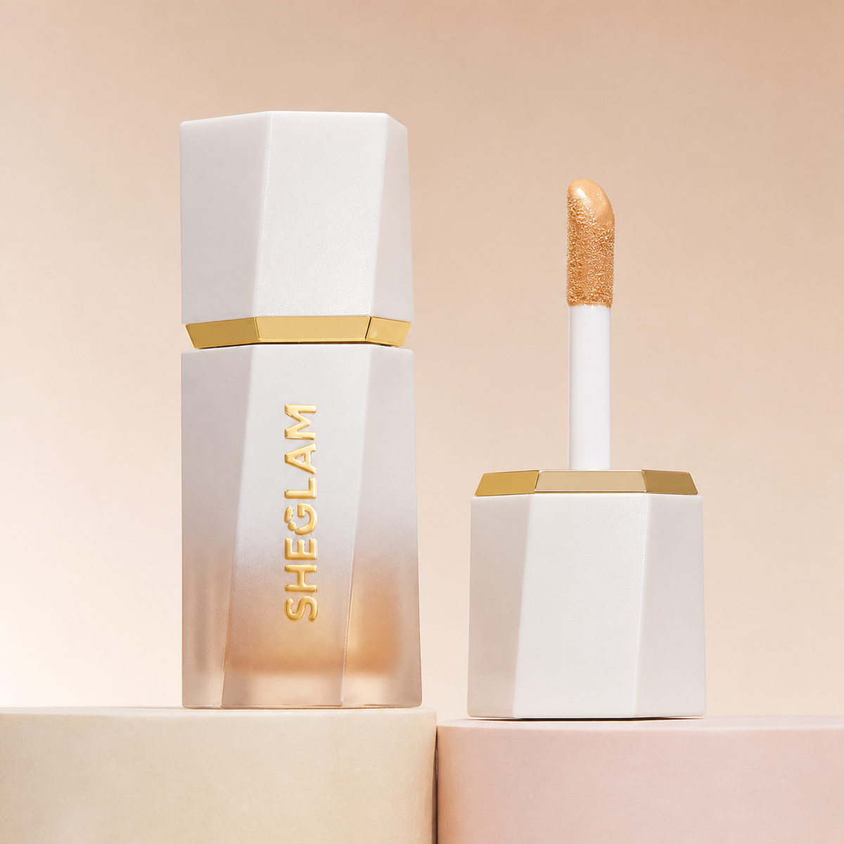 SHEGLAM Glow Bloom Liquid Highlighter – Tea Cake