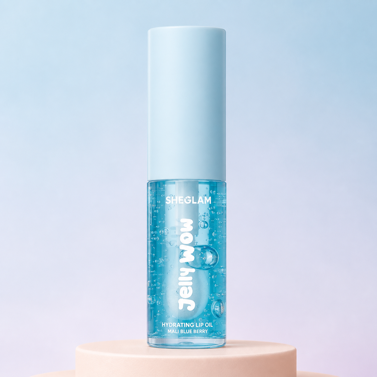 SHEGLAM Jelly Wow Hydrating Lip Oil-Mali-Blue Berry