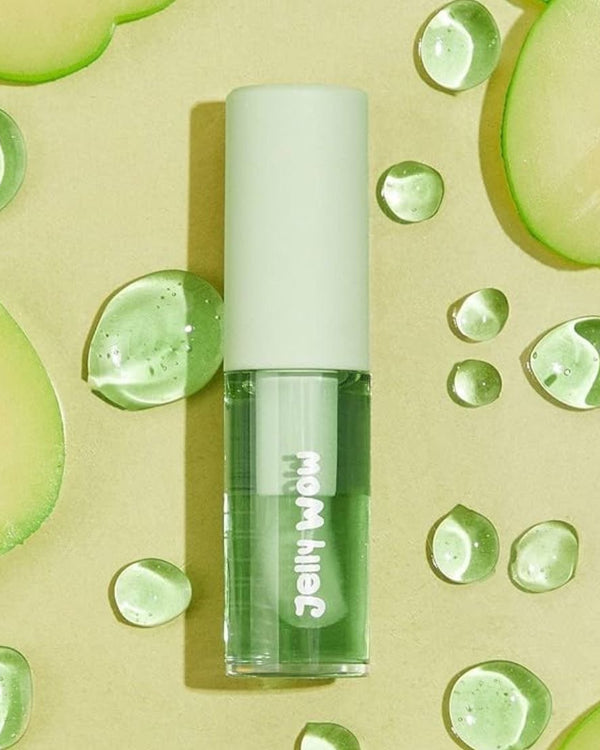 SHEGLAM Jelly Wow Hydrating Lip Oil-Mali-Green Apple Envy