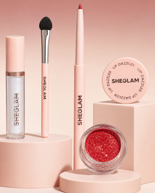 SHEGLAM LIP DAZZLER GLITTER KIT 4 IN 1