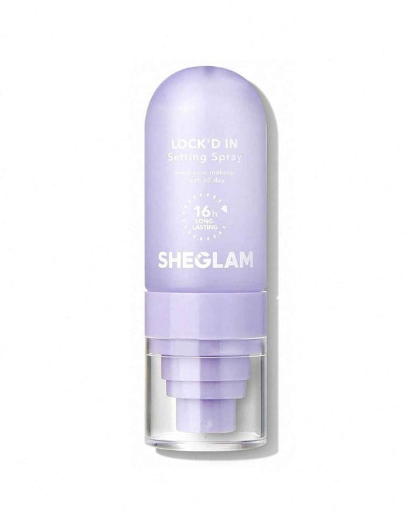 Sheglam lock’D In setting spray mauve