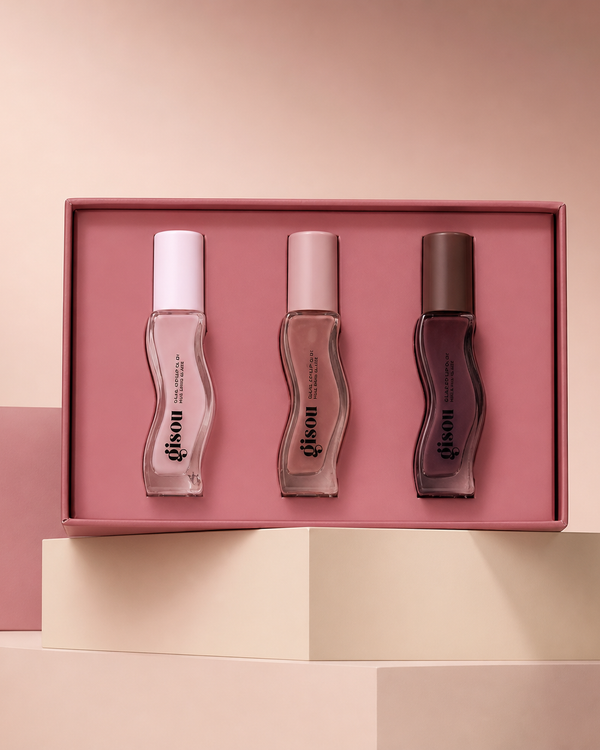 Gisou Glazed Lip Oil Trio