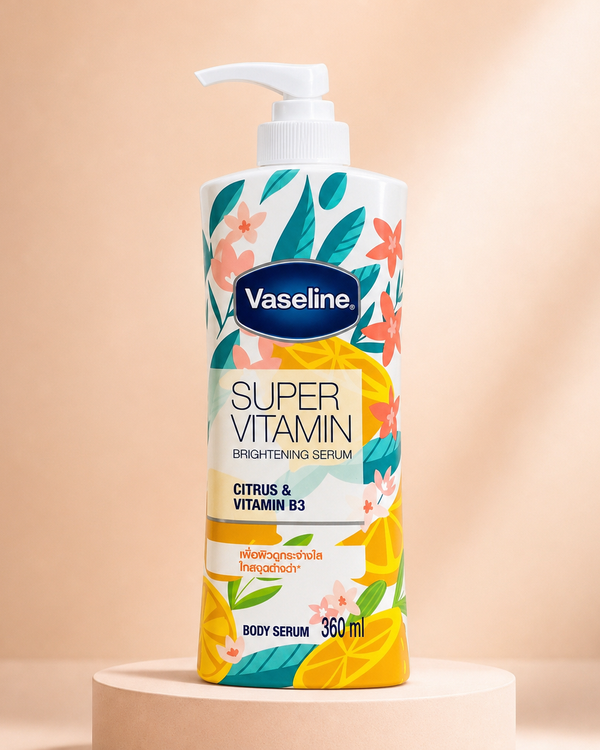 Vaseline Super Vitamin Citrus and Vitamin B3 Serum 360ml.